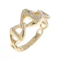 K18YG ダイヤモンドリング