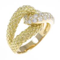 K18YG ダイヤモンドリング