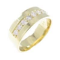 K18YG ダイヤモンドリング