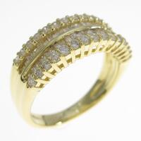 K18YG ダイヤモンドリング