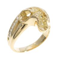 K18YG ダイヤモンドリング