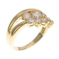 K18YG ダイヤモンドリング