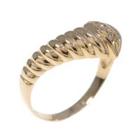 K18YG ダイヤモンドリング