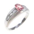 PT ピンクサファイヤリング