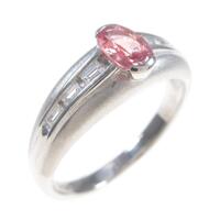 PT ピンクサファイヤリング