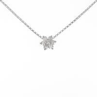 PT フラワー ダイヤモンドネックレス