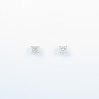 【リメイク】K18YG 0．316ct・0．321ct・G?H・SI2・プリンセスカット