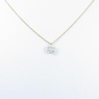 【リメイク】K18YG ダイヤモンドネックレス 0．518ct・G・SI2・VG