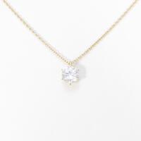 【リメイク】K18YG ダイヤモンドネックレス 1．017ct・I・I1・GOOD