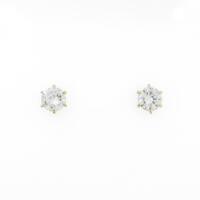 【リメイク】K18YG ダイヤモンドピアス 0．201ct・0．212ct・I・VVS2?VS1・GOOD