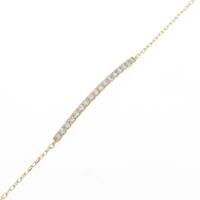 【リメイク】K18YG ダイヤモンドブレスレット