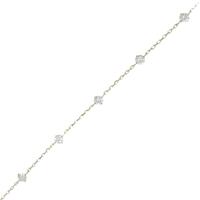 【リメイク】K18YG ダイヤモンドブレスレット