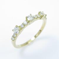 【リメイク】K18YG ダイヤモンドリング