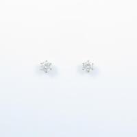 【リメイク】K18YG／ST ダイヤモンドピアス 0．203ct・0．233ct・F・SI1・VG?GOOD