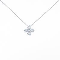 【リメイク】PT フラワー ダイヤモンドネックレス