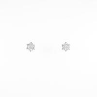 【リメイク】プラチナ／ST ダイヤモンドピアス 0．302ct・0．311ct・F・SI2・VG
