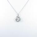 【リメイク】プラチナダイヤモンドネックレス 0．302ct・E・SI1・GOOD