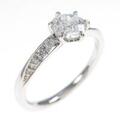 【リメイク】プラチナダイヤモンドリング 0．549ct・G・SI1・VG