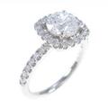 【リメイク】プラチナダイヤモンドリング 1．035ct・D・SI1・GOOD