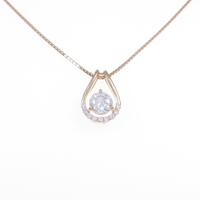 【新品】K18YG ダイヤモンドネックレス 0．501ct・H・SI2・VG