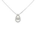 【新品】プラチナダイヤモンドネックレス 0．348ct・F・SI1・GOOD