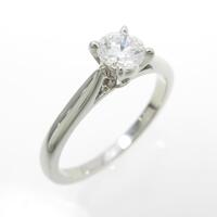 カルティエ MKコーフィル リング 0．26ct・E・VVS2