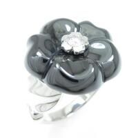 シャネル カメリアコレクション ミディアム リング