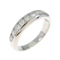 ティファニー ルシダ ハーフサークル リング