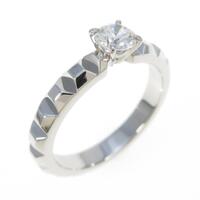 ブシュロン クル ド パリ リング 0．22ct・E・VVS1・EXT