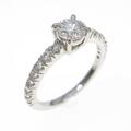 プラチナダイヤモンドリング 0．511ct・D・VVS2・VG