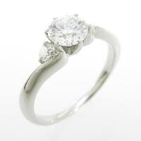 プラチナダイヤモンドリング 0．543ct・D・VS1・EXT