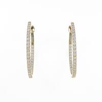 【リメイク】K18YG ダイヤモンドピアス