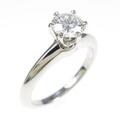 ティファニー クラシックソリティア リング 0．67ct・G・VVS1・EXT