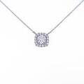 【リメイク】プラチナダイヤモンドネックレス 0．521ct・E・SI2・VG
