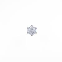 PT ソリティア ダイヤモンドピアス 片耳