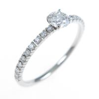 カルティエ エタンセル リング 0．22ct・E・VVS1・3EXT