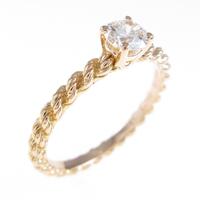 ブシュロン ダイヤモンドリング 0．23ct・D・VVS2・3EXT