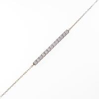 K18PG ダイヤモンドブレスレット