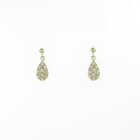 K18YG ダイヤモンドピアス