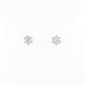プラチナダイヤモンドピアス 0．344ct・0．385ct・G?H・SI2?I1・GOOD?FAIR