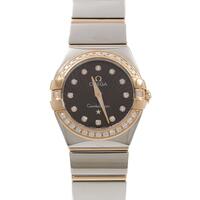 オメガ 123．25．24．60．63．002コンステレーションポリッシュ RGコンビ／D・12P クォーツ