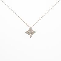 【新品】K18PG ダイヤモンドネックレス