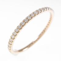 K10PG フルエタニティ ダイヤモンドリング