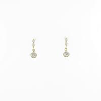 K18YG ダイヤモンドピアス