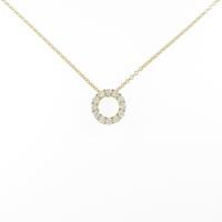 【リメイク】K18YG ダイヤモンドネックレス