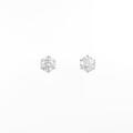 プラチナダイヤモンドピアス 0．502ct・0．504ct・E・VS1・EXT