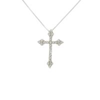 PT クロス ダイヤモンドネックレス