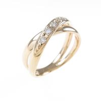 ポンテヴェキオ ダイヤモンド ピンキーリング