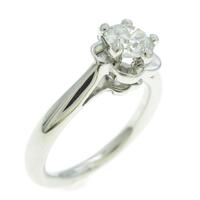 シャネル カメリア リング 0．43ct・F・VVS1・3EXT