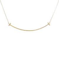 ティファニー Tスマイル ラージ ネックレス